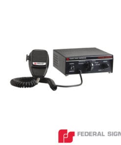 690-002 - 690-002-FEDERAL SIGNAL-Sirena Compacta Serie PA-300 de 100 W de potencia, con tono PRIORITARIO, ideal para Vehículos Oficiales - Relematic.mx - 690000det