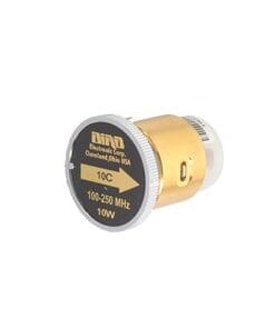 10C - 10C-BIRD TECHNOLOGIES-Elemento de 10 Watt en linea 7/8" para Wattmetro BIRD 43 en Rango de Frecuencia de 100 a 250 MHz. - Relematic.mx - 10Cdet