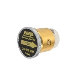 10D - 10D-BIRD TECHNOLOGIES-Elemento de 10 Watt en linea 7/8" para Wattmetro BIRD 43 en Rango de Frecuencia de 200 a 500 MHz. - Relematic.mx - 10Ddet