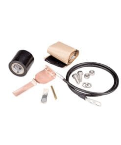 223-1584 - 223-1584-ANDREW / COMMSCOPE-Kit de aterrizaje Estándar para cable coaxial de 1/4", 3/8", CNT-400, 9913. Longitud del conductor 60". - Relematic.mx - 2231584