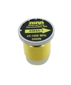 4304-A1 - 4304A-1-BIRD TECHNOLOGIES-Elemento de Reemplazo en linea 7/8", de 5/ 15/ 50/ 150/ 500 Watt para Wattmetro BIRD 4304A, en el Rango de Frecuencia de 25-1000 MHz. - Relematic.mx - 4304A1