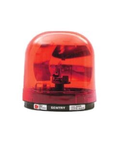 448-112-04 - 448-112-04-FEDERAL SIGNAL-Luz giratoria SENTRY con reflector tipo parabólico, color rojo - Relematic.mx - 44811204