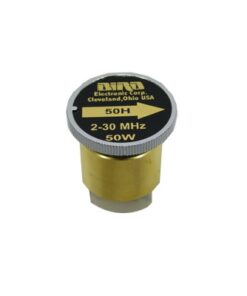 50H - 50H-BIRD TECHNOLOGIES-Elemento de 50 Watt en linea 7/8" para Wattmetro BIRD 43 en Rango de Frecuencia de 2 a 30 MHz. - Relematic.mx - 50H