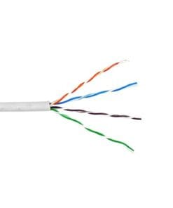 6360-1101/1000 - 6360-1101/1000-HONEYWELL HOME RESIDEO-Bobina de Cable de 305 Metros UTP Cat6 Riser / Color Blanco / Uso en INTERIOR / UL, CMR, Probado a 350 Mhz / Para Aplicaciones de CCTV, Redes de datos, IP megapixel, Control RS485 - Relematic.mx - 63601101_1000