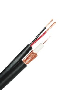 9601-S - 9601-S-VIAKON-Cable RG6 con 2 Cables Calibre 18 para Alimentación, 305 Metros, Malla del 96% / Intemperie - Relematic.mx - 9601S