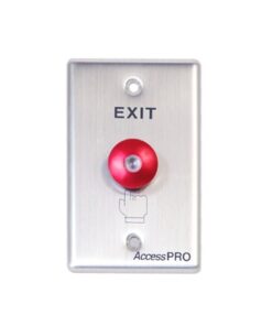 APBRRL - APBRRL-ACCESSPRO-Botón Redondo Color Rojo con LED - Relematic.mx - APBRRL_det