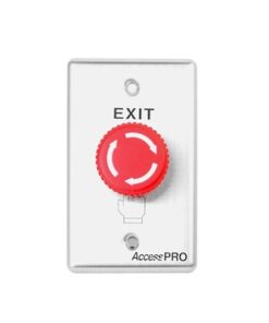 APBSEM - APBSEM-ACCESSPRO-Botón de Paro de Emergencia / Salida de Emergencia en Color Rojo - Relematic.mx - APBSEM_det