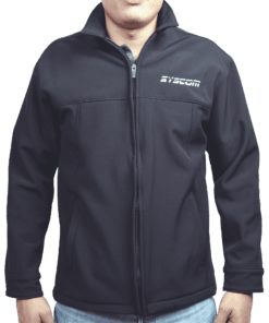 CHAMSYSHNM - CHAMSYSHNM-SYSCOM - Elegante Chamarra para Caballero Color Negro Fabricada en Poliéster Dry Fit Impermeable - Relematic.mx - CHASYSBLKM-h