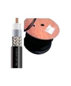 CNT-400/100M - CNT-400/100M-ANDREW / COMMSCOPE-Cable coaxial 90% de blindaje, certificación RoHS, conductor de cobre revestido de aluminio, 50 Ohms, Carrete de 100 m - Relematic.mx - CNT400100M