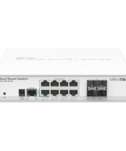 CRS112-8G-4S-IN - CRS112-8G-4S-IN-MIKROTIK-Cloud Switch Router 8 Puertos Gigabit Ethernet y 4 Puertos SFP, throughput 975 kpps - Relematic.mx - CRS1128G4SIN