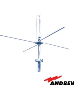 DB201-P - DB201-P-ANDREW / COMMSCOPE-Antena Base UHF, con Plano de Tierra, Rango de Frecuencia 450 - 470 MHz. - Relematic.mx - DB201Pdet