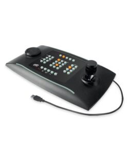 DC-Z - DC-Z-VIDEOTEC-Teclado USB universal con joystick para CCTV, compatible con VMS multimarca para control de PTZ - Relematic.mx - DCZ_det