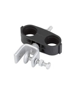 DHK-78-2-P - DHK-78-2-P-ANDREW / COMMSCOPE-Sujetador de plástico con soporte de acero inoxidable para 2 cables de 7/8" - Relematic.mx - DHK782P