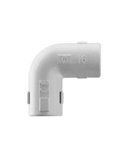 DX-40-332 - DX-40-332-GEWISS-Unión en "L" (Codo) para tubería rígida, recomendado para cable eléctrico, PVC Auto-extinguible, de 32 mm - Relematic.mx - DX40316-4