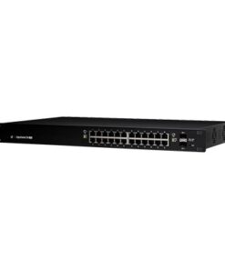 ES-24-250W - ES-24-250W-UBIQUITI NETWORKS-Switch EdgeMAX administrable de 24 puertos Gigabit con PoE+/PoE Pasivo 24V + 2 Puertos SFP, 250 W - Relematic.mx - ES24250W-P