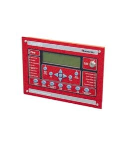FN-LCD-N-R - FN-LCD-N-R-HOCHIKI-Anunciador De Red Con Pantalla Cristal Liquido Para Paneles FireNET, 320 Caracteres, Color Rojo (0100-15630) - Relematic.mx - FNLCDSRdet