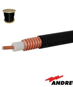 FSJ4-50B/1000 - FSJ4-50B/1000-ANDREW / COMMSCOPE-Cable coaxial HELIAX de 1/2", cobre corrugado, blindado, 50 Ohms, Carrete de 305 metros - Relematic.mx - FSJ450B_1000