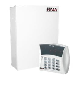 H8-RXN416 - H8-RXN416-PIMA-Panel de Alarma Híbrido, de 8 a 16 zonas. Soporta receptor inalámbrico y  cuádruple comunicador a la central de Monitoreo, línea telefónica, celular, radio o TCP/IP  requiere módulos incluye teclado de leds de 16 - Relematic.mx - H8RXN416det