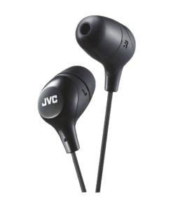 HAFX38B - HAFX38B-KENWOOD - Auriculares intrauditivos JVC HA FX38 BLACK Marshmallow de alta calidad - Relematic.mx - HAFX38B-h