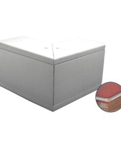 INKA-151-EE - INKA-151-EE-THORSMAN-Esquinero exterior de Aluminio,  para canaleta INKA151 (8410-81001) - Relematic.mx - INKA151EE