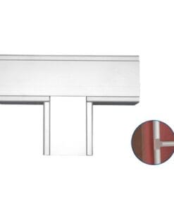 INKA-151-T - INKA-151-T-THORSMAN-Accesorio en "T" de Aluminio,  para canaleta INKA151 (8440-81001) - Relematic.mx - INKA151T