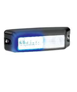 IPX-620-BBW - IPX-620-BBW-FEDERAL SIGNAL-Luz Auxiliar de 12 LED, en color Azul-Claro, con mica transparente - Relematic.mx - IPX620BW