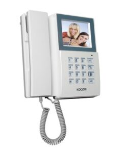KCV-340-M - KCV-340-M-KOCOM-Monitor adicional con auricular y funcion de telefono integrado, monitor a color 4" - Relematic.mx - KCV340det
