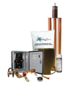 KIT-MASTER-100K - KIT-MASTER-100K-TOTAL GROUND-Kit de Tierra Física modelo TG100K con Electrodo Magnetoactivo 67 x 17 cm, capacidad Max: 100 AMP - Relematic.mx - KITMASTER100K