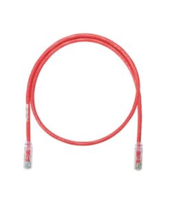 NK6PC10RDY - NK6PC10RDY-PANDUIT-Cable de parcheo UTP Categoría 6, con plug modular en cada extremo - 3 m. - Rojo - Relematic.mx - NK6PC3RDY