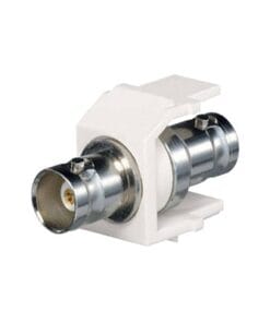 NKBNCMIWY - NKBNCMIWY-PANDUIT-Módulo Acoplador Coaxial Tipo BNC, Keystone, de 50 Ohms, Color Blanco Mate - Relematic.mx - NKBNCMBLY-2