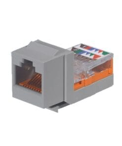 NK5E88MIGY - NK5E88MIGY-PANDUIT-Conector Jack Estilo Leadframe, Tipo Keystone, Categoría 5e, de 8 posiciones y 8 cables, Color Gris - Relematic.mx - NKNK5E88MIGY