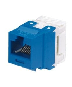 NK688MBU - NK688MBU-PANDUIT-Conector Jack Estilo 110 (de Impacto), Tipo Keystone, Categoría 6, de 8 posiciones y 8 cables, Color Azul - Relematic.mx - NKNK688MBU