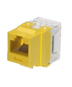 NK688MYL - NK688MYL-PANDUIT-Conector Jack Estilo 110 (de Impacto), Tipo Keystone, Categoría 6, de 8 posiciones y 8 cables, Color Amarillo - Relematic.mx - NKNK688MYL