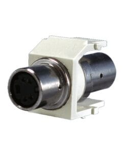 NKSVCWH - NKSVCWH-PANDUIT-Módulo con conector S-Vídeo de paso - Blanco - Relematic.mx - NKSVCIW