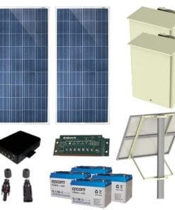 PL-4POE-25 - PL-4POE-25-EPCOM POWERLINE-Kit Solar de 25 W con 4 Puertos PoE 802.3af/at  - Relematic.mx - PL4POE25