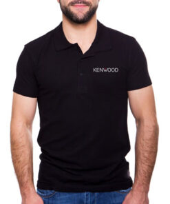 PLAKEBS - PLAKEBS-KENWOOD - Playera Tipo Polo Color Negro KENWOOD Talla Chica - Relematic.mx - PLAKEBS