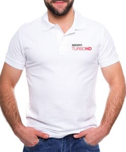 PLATHDWS - PLATHDWS-EPCOM - Playera Tipo Polo Color Blanco epcom TURBOHD - Relematic.mx - PLATHDWS