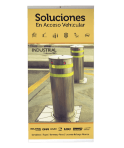 POSTAV3 - POSTAV3-SYSCOM - Póster Acceso Vehicular Bolardos - Relematic.mx - POSTAV3-h