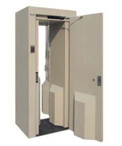 PRO-ESCELE - PRO-ESCELE-ACCESSPRO-Esclusa Unipersonal / Dos Chapas Magnéticas 900Lbs/ Dos Teclados de Acceso / Lámina Cal. 14 / Cierrapuertas - Relematic.mx - PROESCELEdet