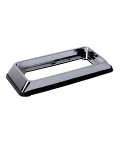 QL-73-MC - QL-73-MC-FEDERAL SIGNAL-Bisel Cromado con empaque para Luces Quadraflare 7x3 - Relematic.mx - QL73MC