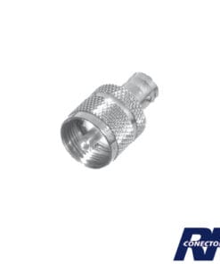 RFB-1137 - RFB-1137-RF INDUSTRIES,LTD-Adaptador en Línea para 50 Ohm, Conector BNC Hembra-UHF Macho (PL-259), Níquel/ Plata/ Delrin. - Relematic.mx - RFB1137det