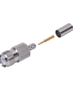 RP-1216-C1 - RP-1216-C1-RF INDUSTRIES,LTD-Conector TNC Hembra Inverso para cable RG-142/U. - Relematic.mx - RP1216C1