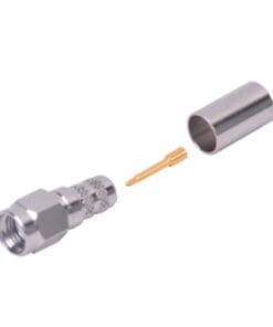 RSA-3000-X - RSA-3000-X-RF INDUSTRIES,LTD-Conector SMA Macho de Anillo Plegable para Cables LMR-240, RG-8/X, 9258, Niquel/Oro/Teflón. - Relematic.mx - RSA3000X