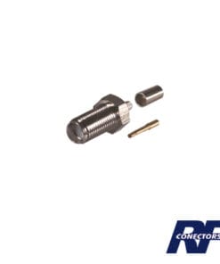 RSA-3050-C - RSA-3050-C-RF INDUSTRIES,LTD-Conector SMA Hembra de Anillo Plegable para Cable RG-58/U, Niquel/ Oro / Teflón. - Relematic.mx - RSA3050Cdet