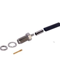 RSA-3252-B - RSA-3252-B-RF INDUSTRIES,LTD-Conector SMA Hembra, Montaje Chasis en D Plano, de anillo plegable para RG-174/U. - Relematic.mx - RSA3252B