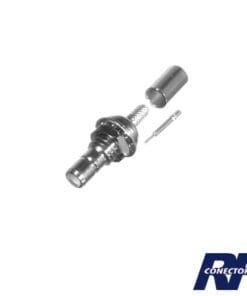 RSB-4252-B - RSB-4252-B-RF INDUSTRIES,LTD-Conector SMB Hembra para panel en D-Plano, de Anillo Plegable para RG-174/U. - Relematic.mx - RSB4252Bdet