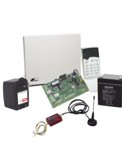 RUNNER-4-MINI - RUNNER-4-MINI-CROW - Kit de Alarma RUNNER4/8 con Comunicador 3G/4G MINI014GV2, Gabinete, Batería y Trasmformador - Relematic.mx - RUNNER4MINI-h