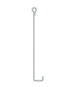 SAZ-0L - SAZ-0L-SYSCOM TOWERS-Ancla de Suelo con Ojo de Llave Ø 3/4" x 150 cm, Galvanizado por Inmersión en Caliente. - Relematic.mx - SAZ0L