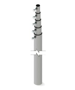 SLM-15 - SLM-15-SYSCOM TOWERS-Mástil telescópico de 15 m (49.2 ft) Compuesto por 5 Secciones Concéntricas (requiere accesorios de instalación) - Relematic.mx - SLM15_det