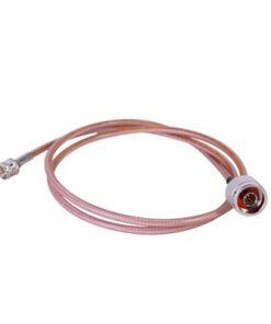 SN-142-MIN-100 - SN-142-MIN-100-EPCOM INDUSTRIAL-Cable Coaxial RG-142/U de 100 cm, 50 Ohm y Conectores Instalados de N Macho a Mini-UHF Macho. - Relematic.mx - SN142MIN100